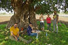 Equipe DYNAMIC dans la province de Ragusa (Sicile) © AMU, A. Baumel