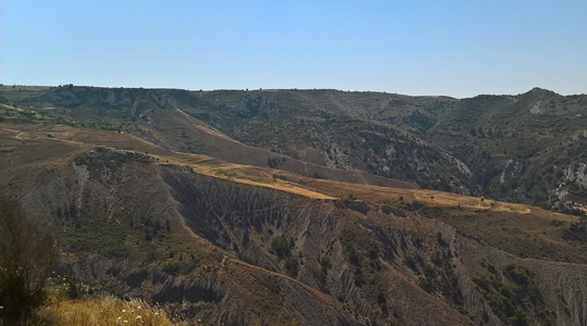 Soil-erosion-landscape-Paphos-district-Cyprus