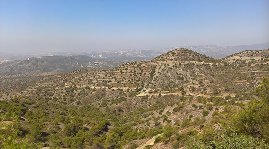 Stravrovouni-monastory- view-Cyprus