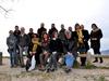 DYNAMIC members on a field trip in the "Alpes-Maritimes" for the Kick off meeting, 27th january 2015. From left to right, K. Diadema, S. La Malfa, A. Baumel, JF. Arrighi, M. Juin, F. Médail, M. Bou Dagher Kharrat, H. Sanguin, E. Tournier, P. Tisseyre, Y. Prin, L. Ouahmane, C. Le Roux, R. duponnois, M. Moakhar © UniCt, S. La Malfa